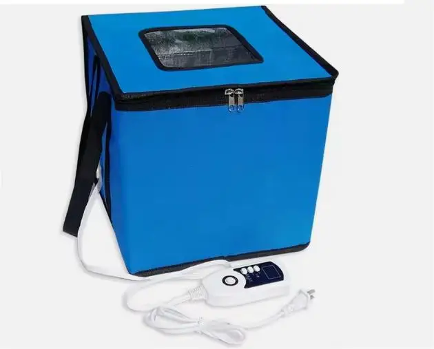 Fabric Bread Proofer Warming Mat with Heat Shield for Sourdough Dough Fermentation Coated Box Packaging Making Warm Baked Bread