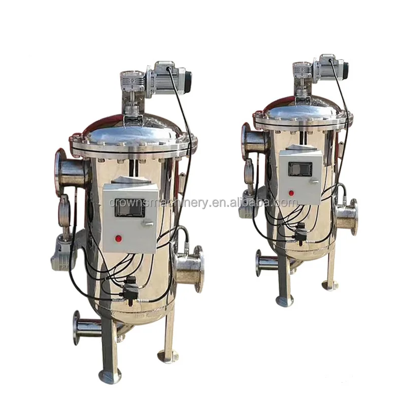 Industrial Automatic Cleaning Water Treatment Filter Machine Self Cleaning Filter