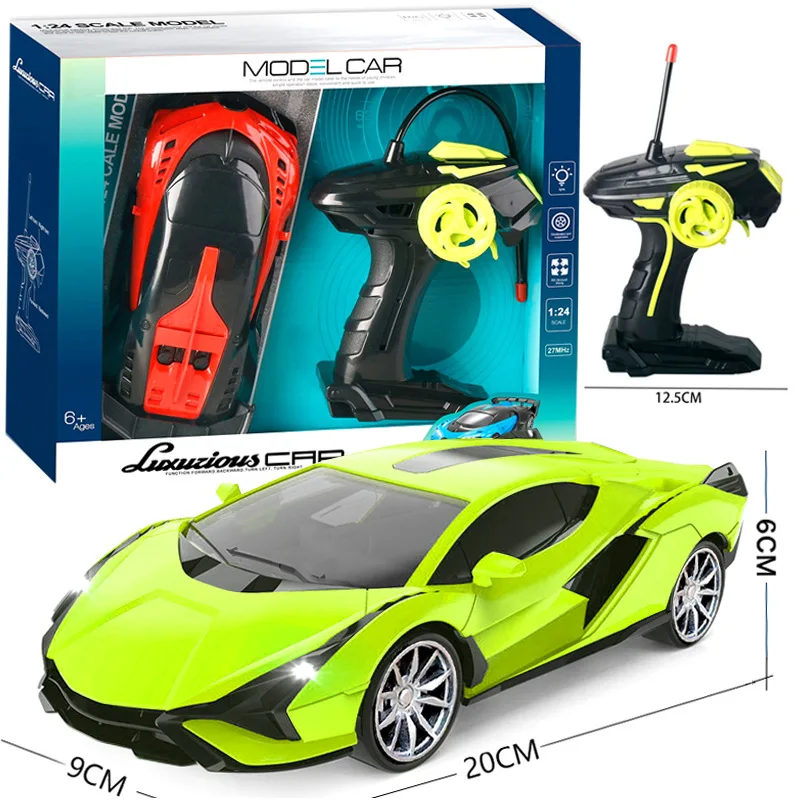 Toy Kids Aventador Svj Roadster 118 Scale Rc Model Toy Car Remote
