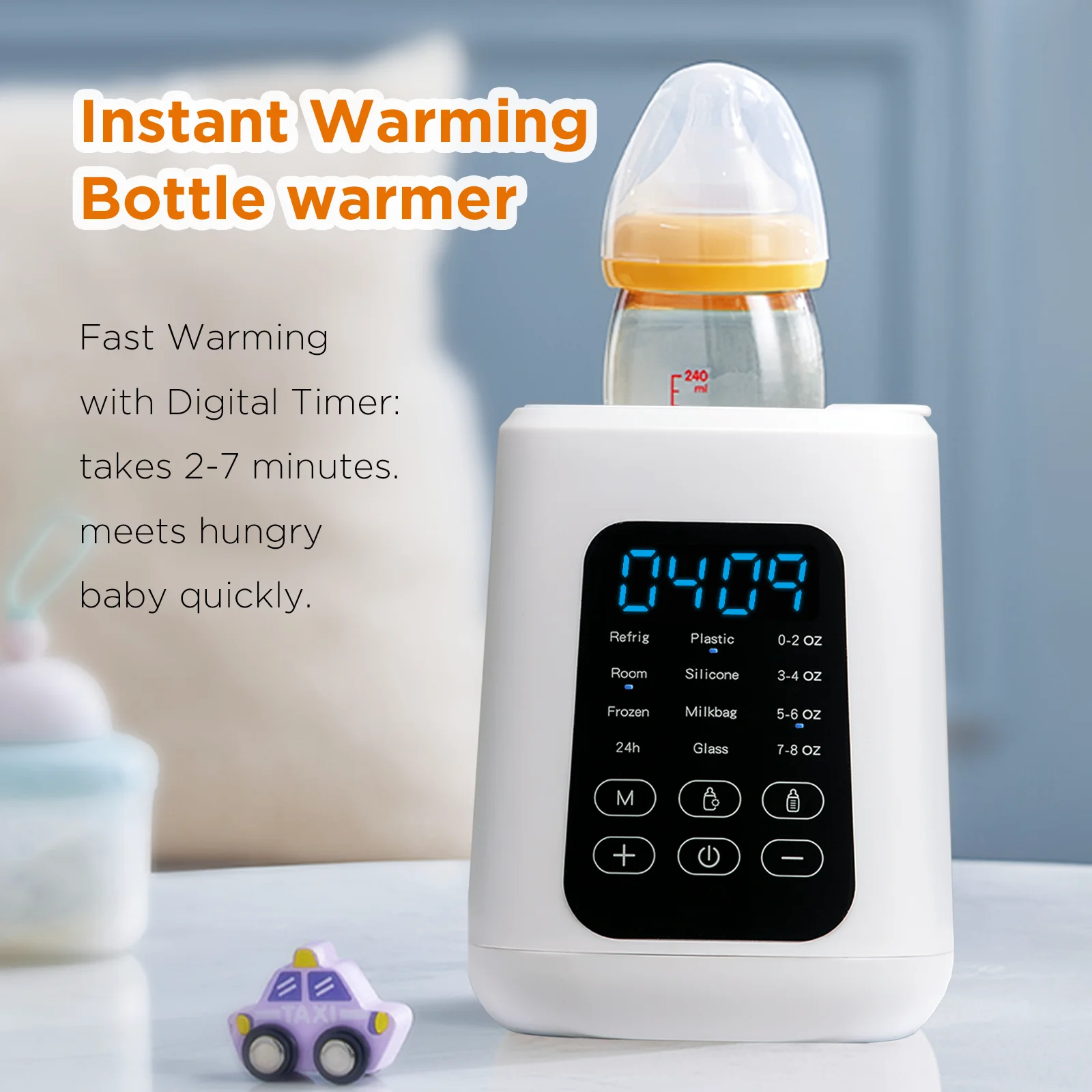 Manufacture Baby Milk Feeding Bottle Warmer Heating Milk Bottle Warmer