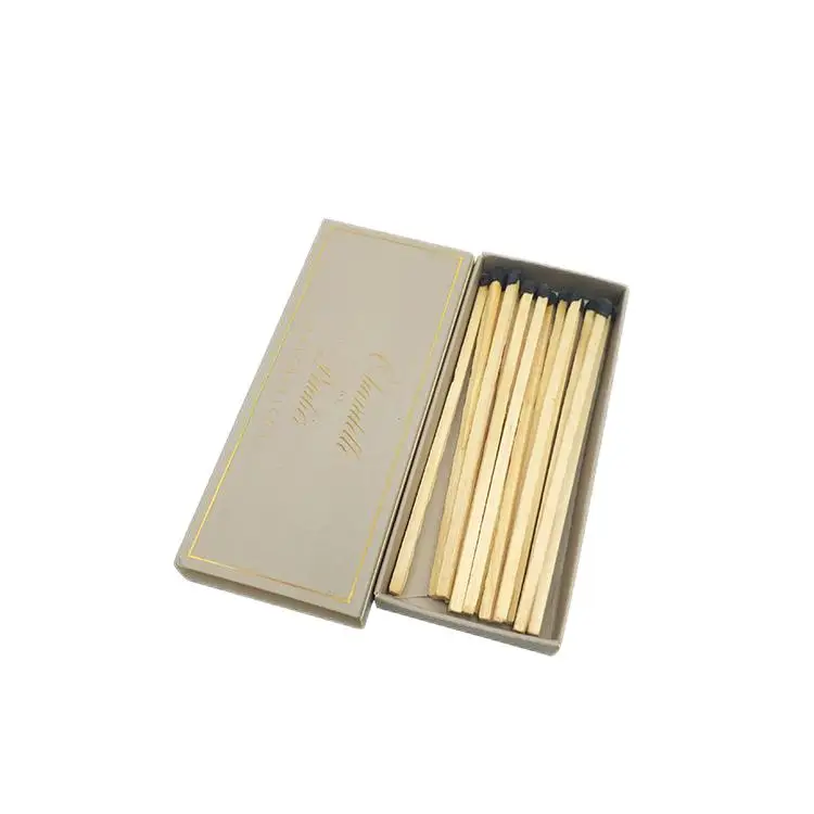 Good Quality Match Box Custom logo Art Paper matchbox with Wooden Safety Matches Box