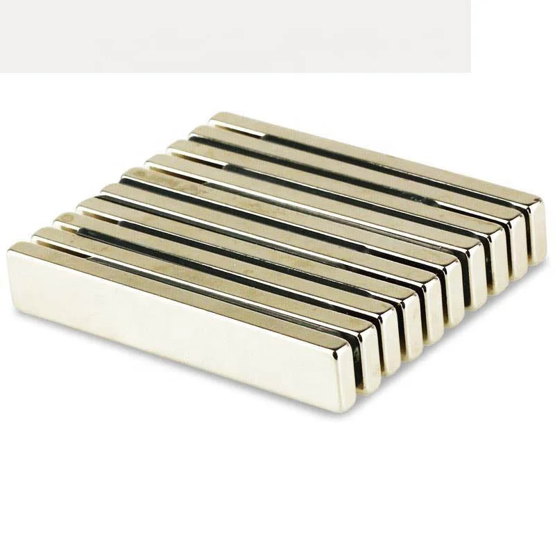 Strong Rare Earth Neodymium N52 Neo Fridge Bar Block Magnet Strip 60 x 10 x 4 mm 