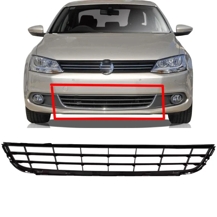 Car accessories Front Bumper Lower Grille for Volkswagen Jetta 2012 2013 2014 OEM 5C6-853-677-A