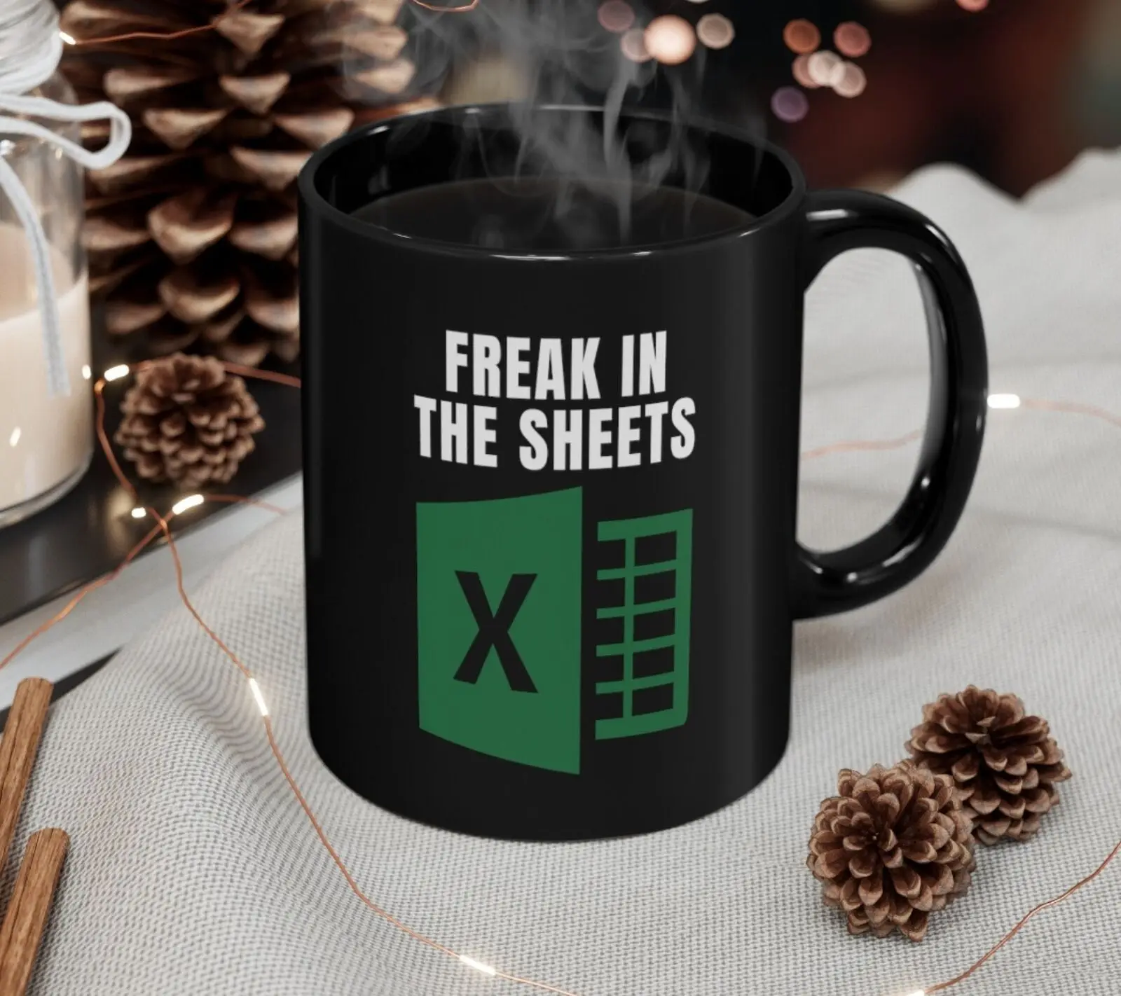 DD1053 Freak in the Sheets Spreadsheet Excel Mug Accountant Nerd This Calls for a Spreadsheet Gift Coffee Excel Mugs