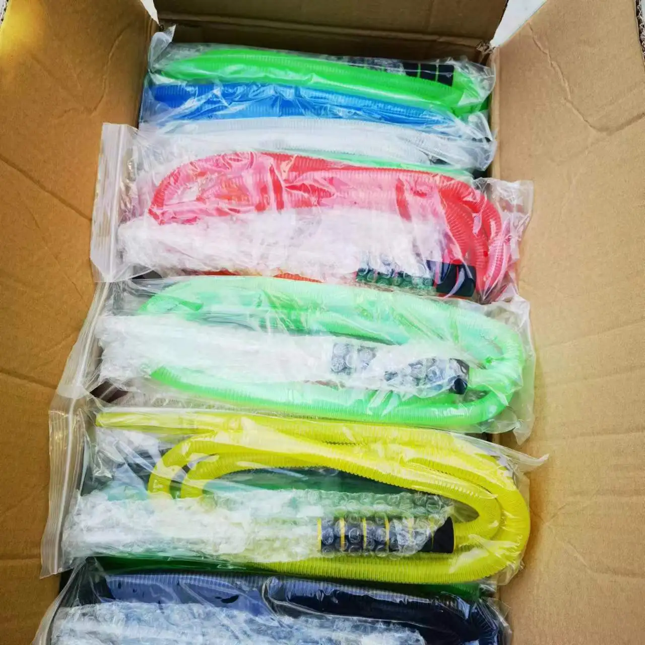 1.8 Meter PVC One Time Use Fancy Disposable Hookah Hose with Glass Tube Sponge Handle Hose for Smoking Shisha Hookah Accessories