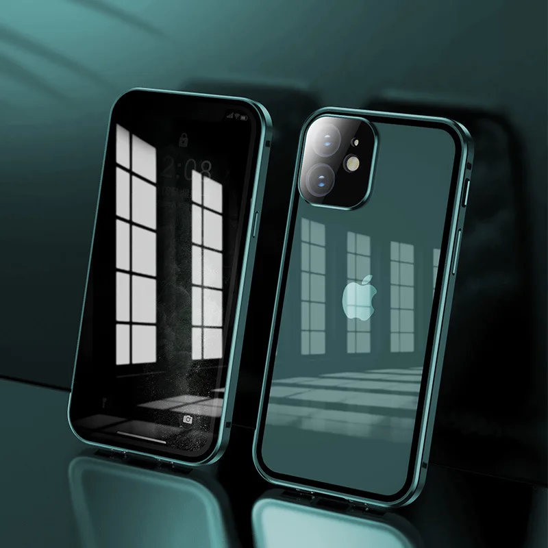 Builtin Antispy Screen Protector Shockproof Clear Cover 360