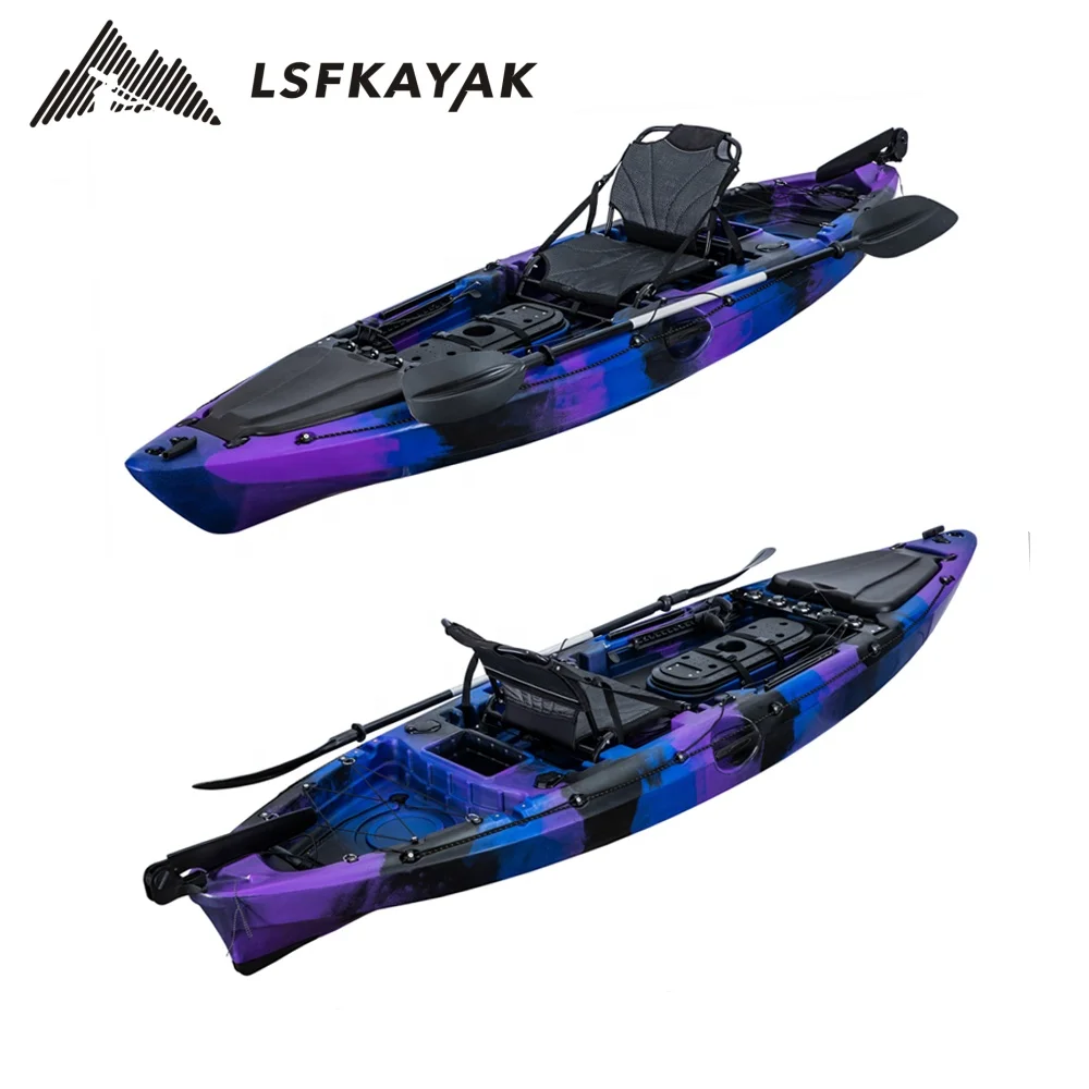 LSF 新デザイン ペダル駆動フィッシングカヤックとアクセサリーセット