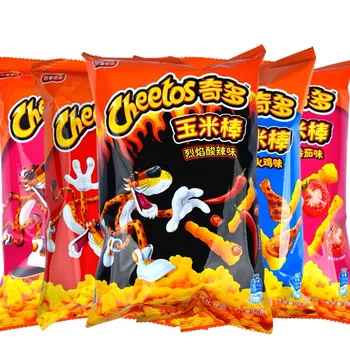 ポテトチップス90gチート炎ホット & サワーエキゾチックスナック