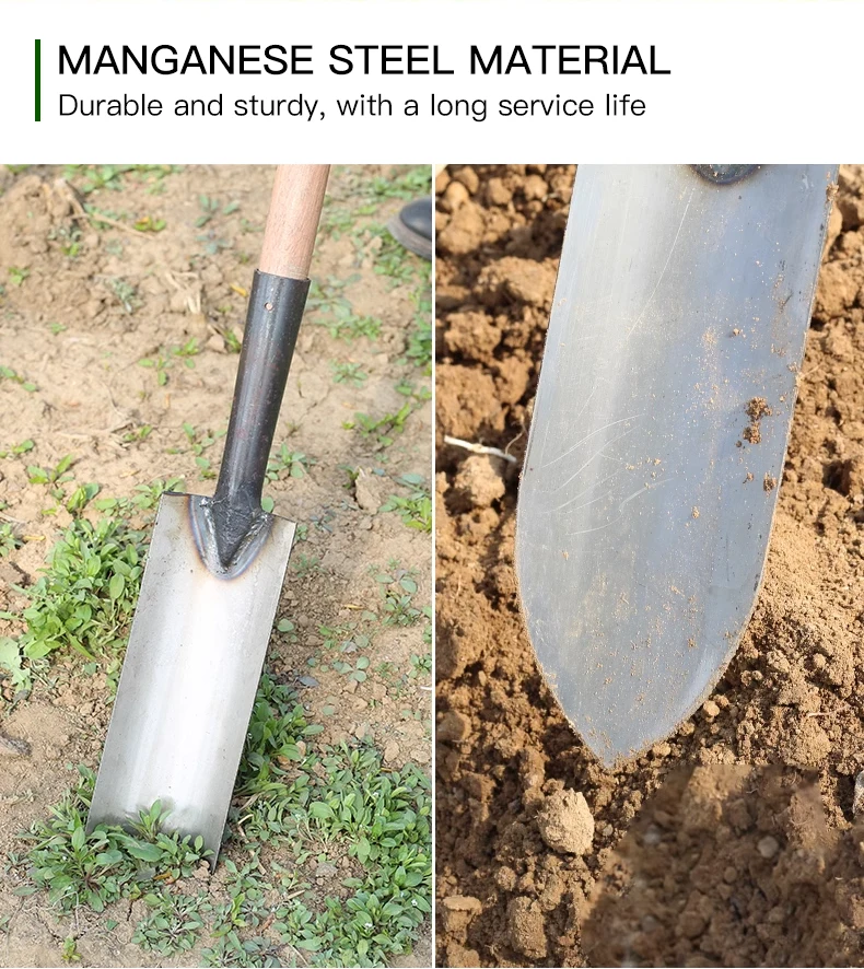 product hot selling metal spade farming digging tools industry agriculture camping garden shovel head-4