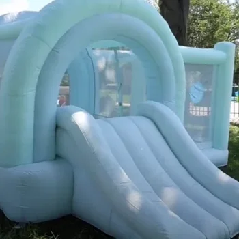 Good Quality Inflatable Jumping Bouncy Castle Jumper Wedding White Inflatable Bounce House For Party