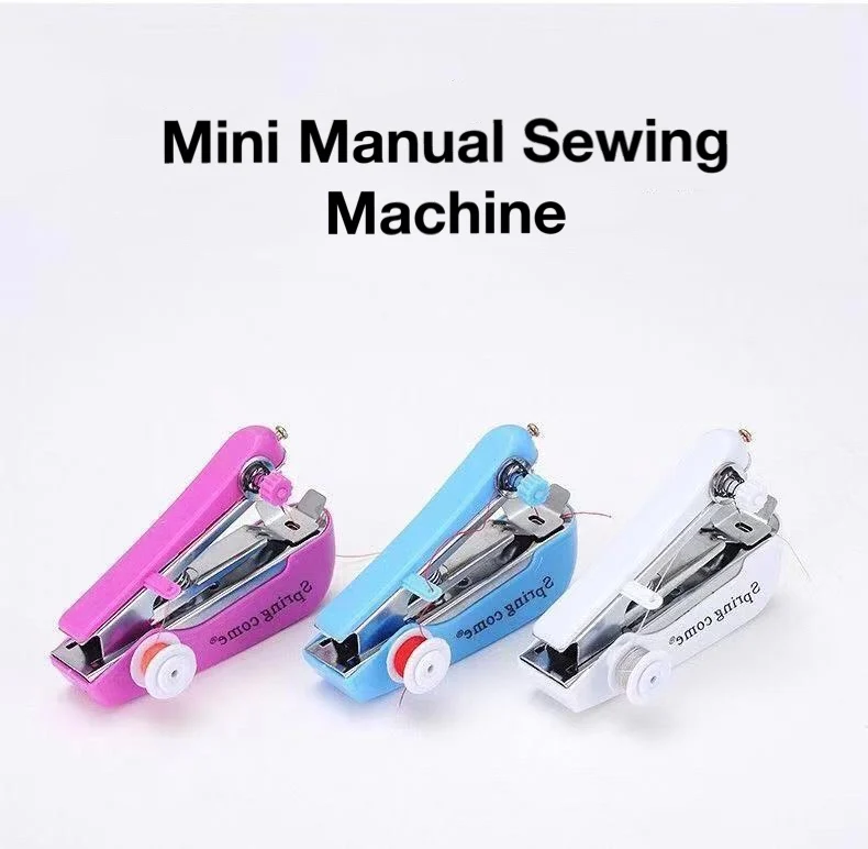 Thin And Thick Allyoucaneat Manual Mini Household Sewing Machine Out