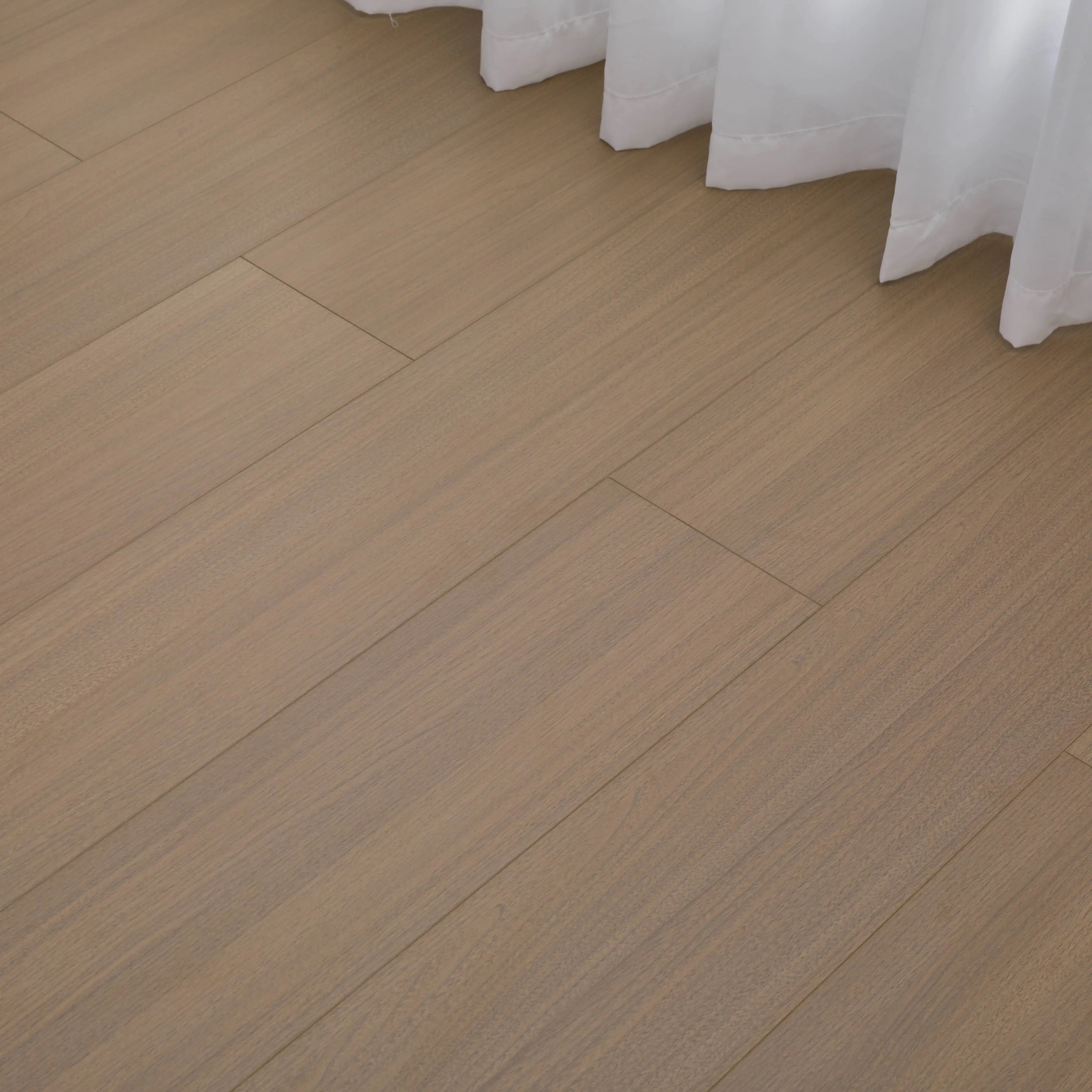 Brown Household Solid Wood Composite Flooring Waterproof Wear-resistant Texture clear Environmental protection