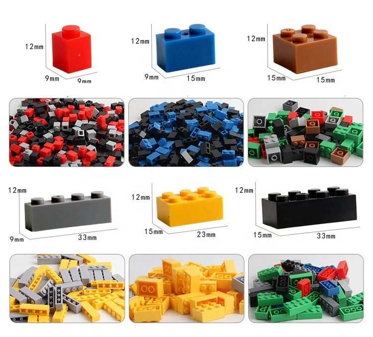 STEM Toy 450PCS Building Blocks Creative Bricks Educational Building Block Gift DIY Toy for Kids with Large Brand Building Block