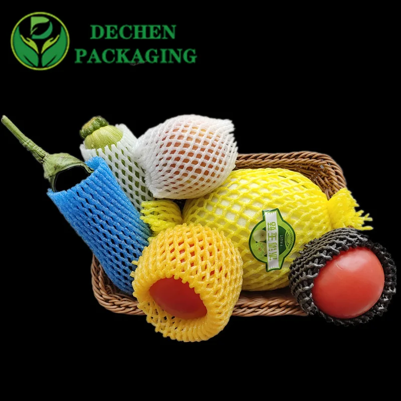 Fruit Epe Foam Net Sock Sleeve Packaging