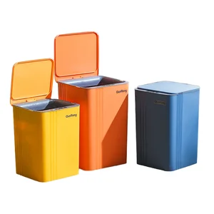 17L Kitchen Smart Trash Can Auto Motion Sensor Induction Electronic Automatic Garbage Bin for Bathroom Office and Bedroom