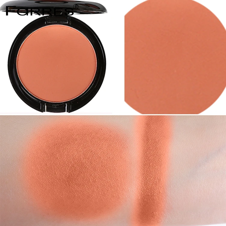 Фирменные Румяна для макияжа, круглые Румяна с покрытием, веганские румяна, стойкие матовые нюдовые Румяна для девочек, натуральные румяна, инструмент для красоты лица