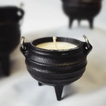 Large Cauldron Candle-Cast fashion Iron