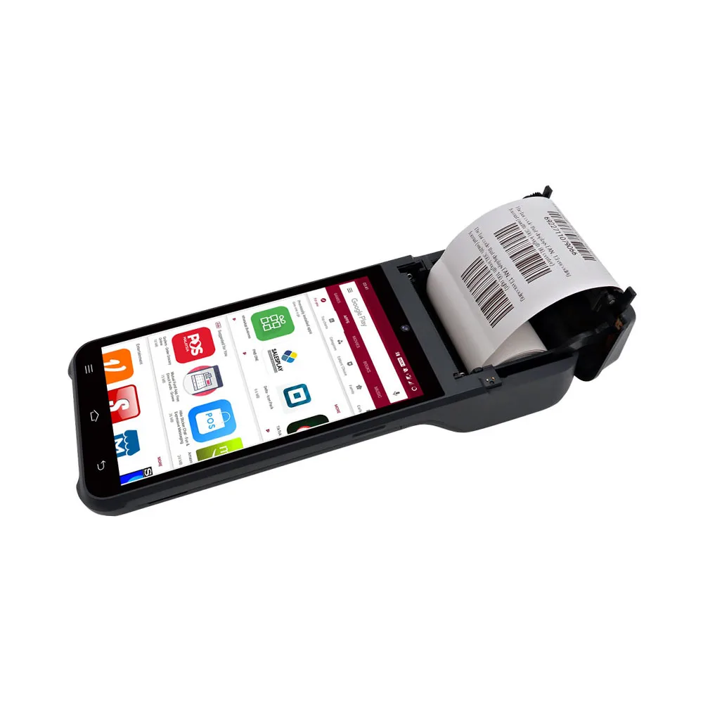 SMART POS PRINTER 4G WIFI WIRELESS ANDROID NFC POS Z92 Label Sticker Printer Android