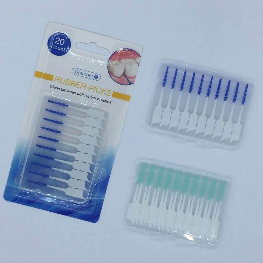 OEM Доступные мягкие межзубные щетки усовершенствованные силиконовые