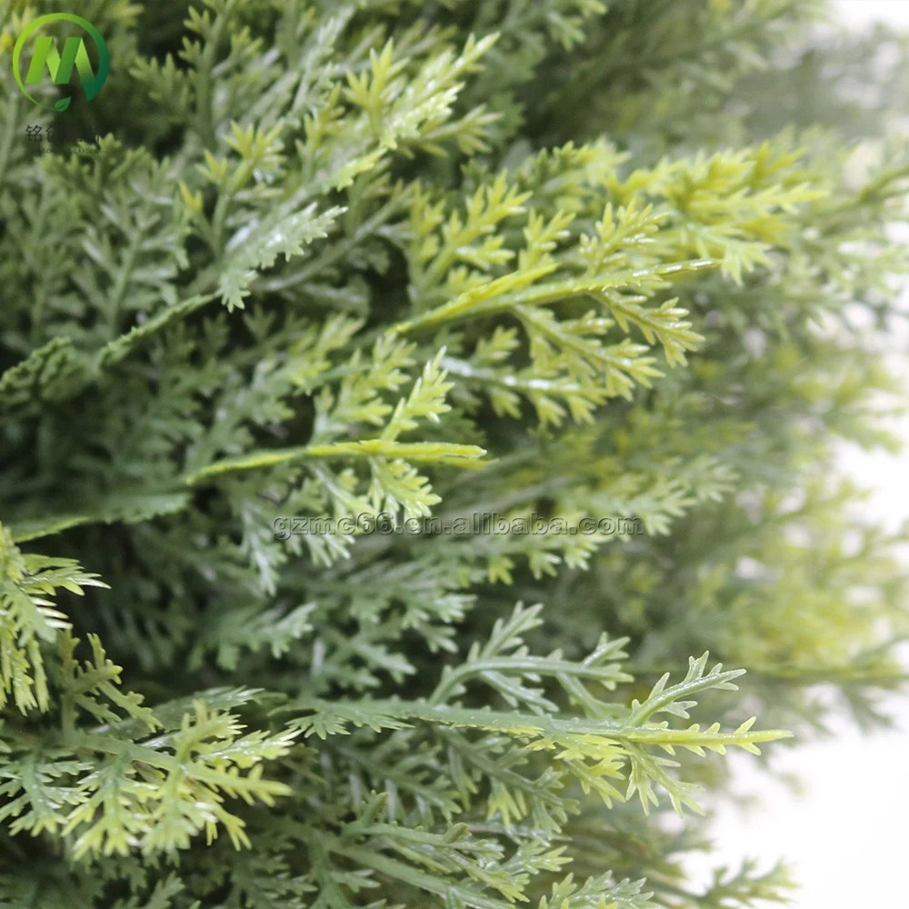 Customized Height Indoor Simulation Plant Artificial Topiary Trees  Outdoor Spiral Cypress Tree for Garden Landscaping