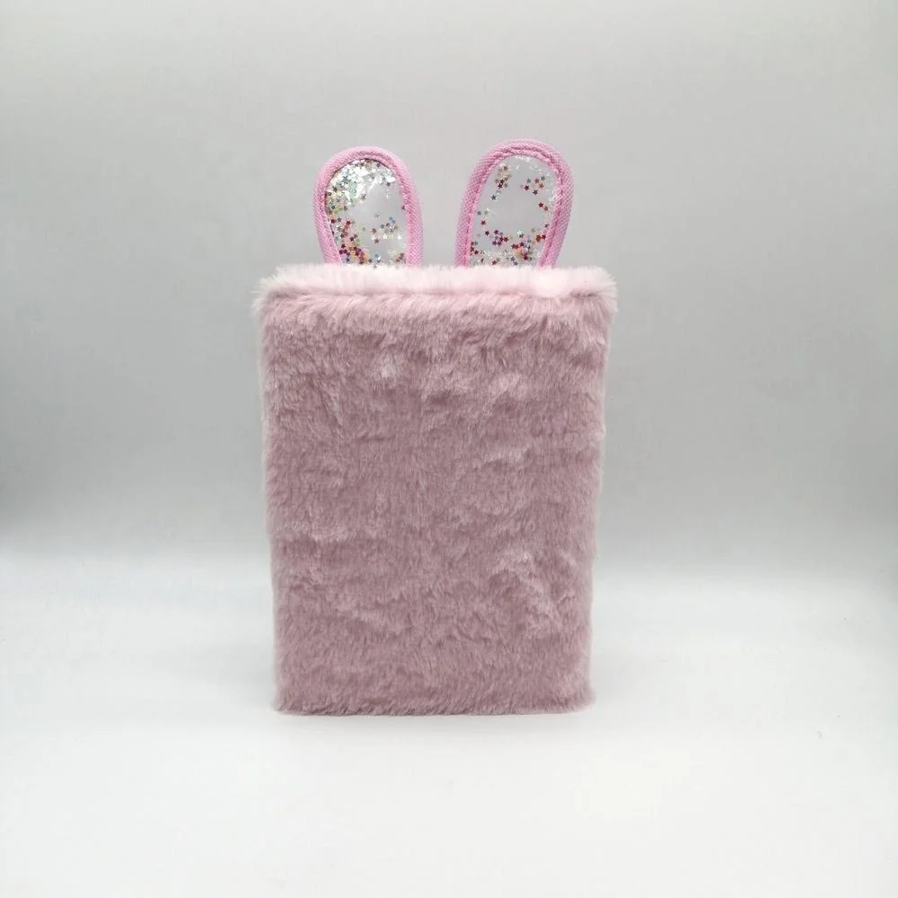 Claire's Pink Fluffy Bunny Phone Case Custom Design Cute