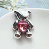 04#: adoro l'orso di diamanti rosa
