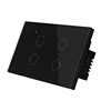 Neutral Wire Required 4-Gang, Black