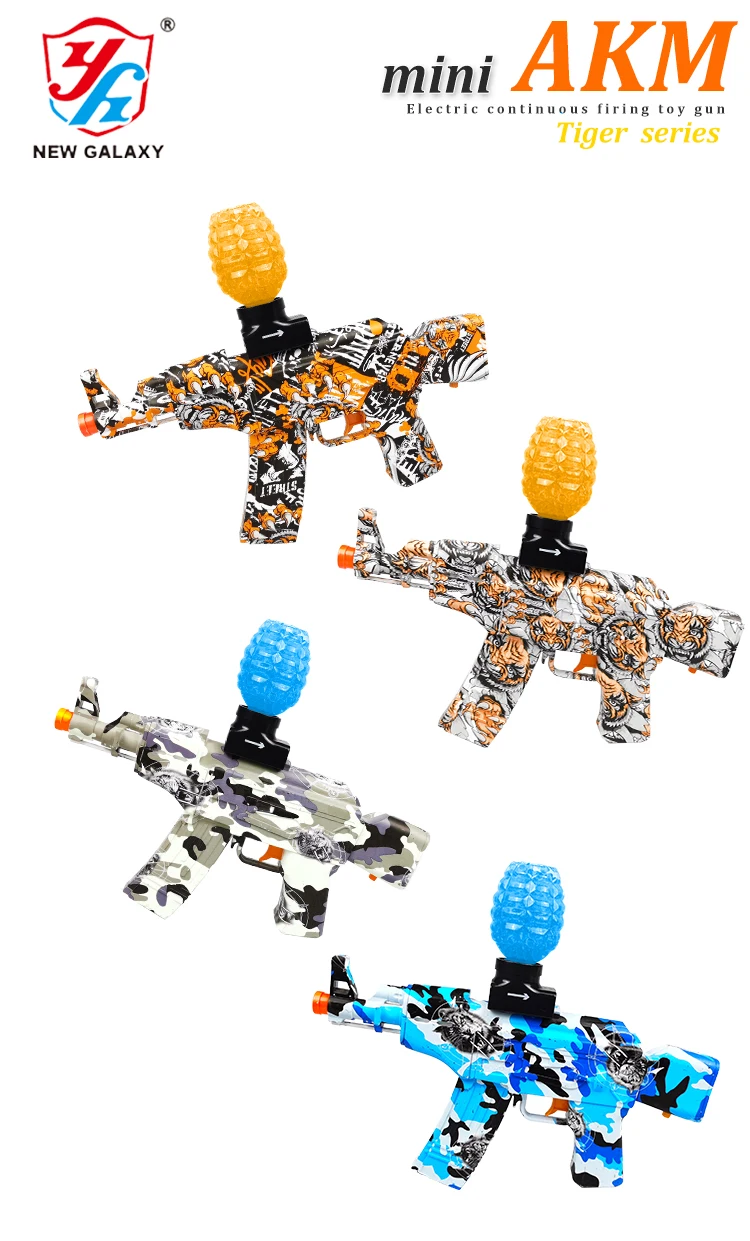 2023 Electric Water Gel Bead Gell Blaster Akm 47 Gel Blaster Gel Blast