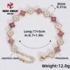 Pulsera de trébol de cuatro hojas - 14