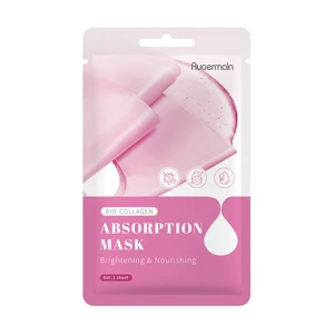 Custom Korean Face Care Brightening Collagen Night Mask Transparent Peel Off Face Mask Beauty Hydrogel  Deep Collagen Sheet Mask