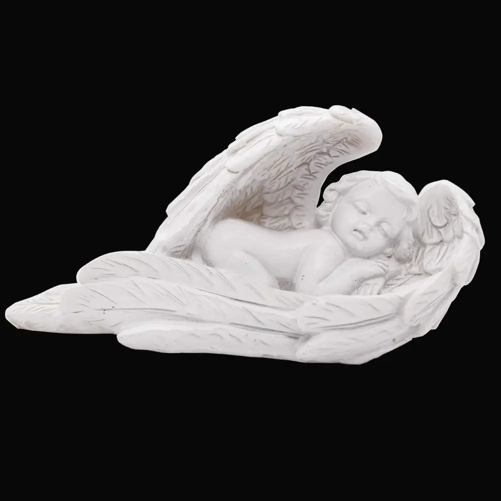 Resin Garden Memorial Praying Cherub Angel Statue Figurine Buy Cherub
