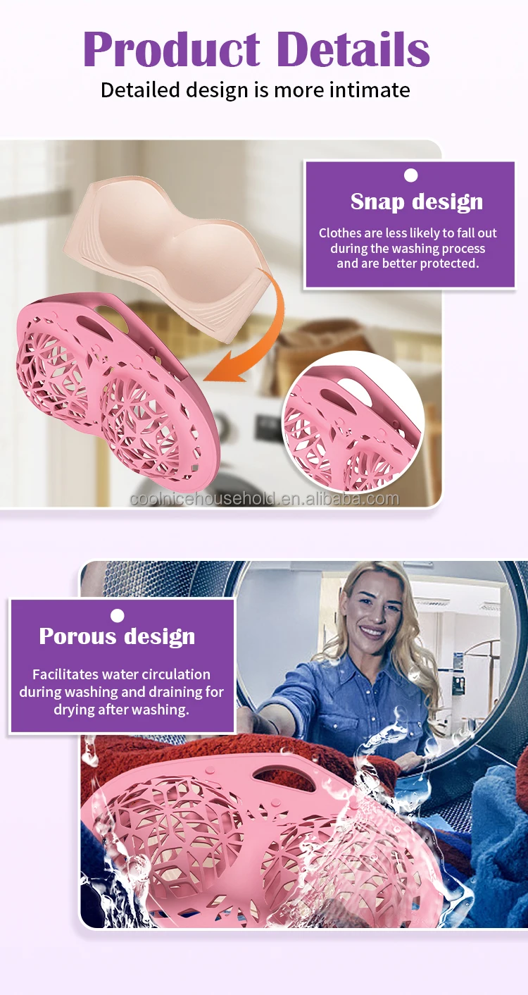 Sturdy Bra Bags For Laundry Protects Your Underwear From Deformation