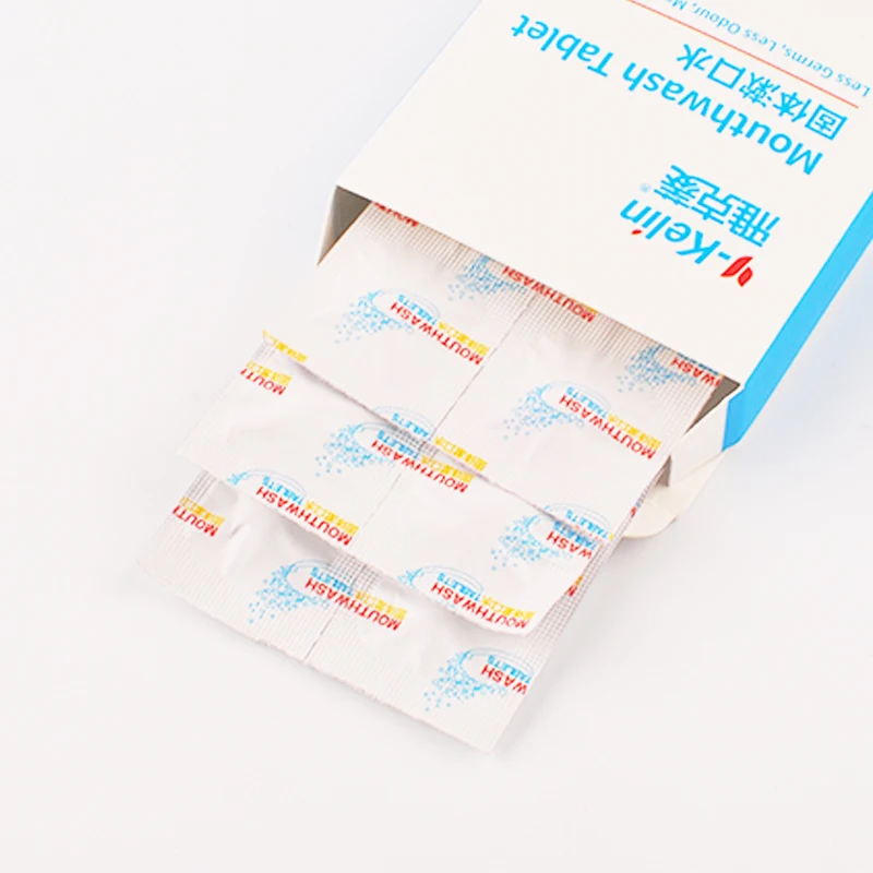 
Таблетки для полоскания рта с удобной переноской 