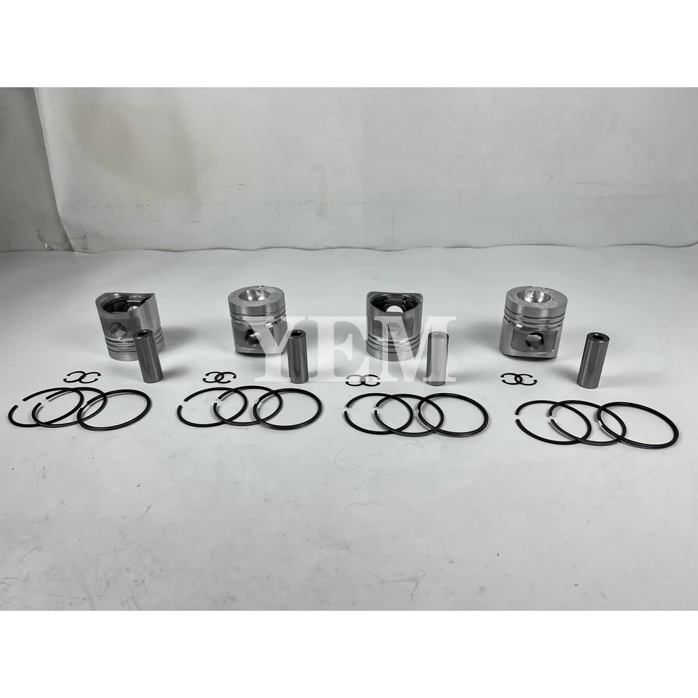 Stock Complete YN27 Piston Rings Set for Yunnei Excavator Engine 2