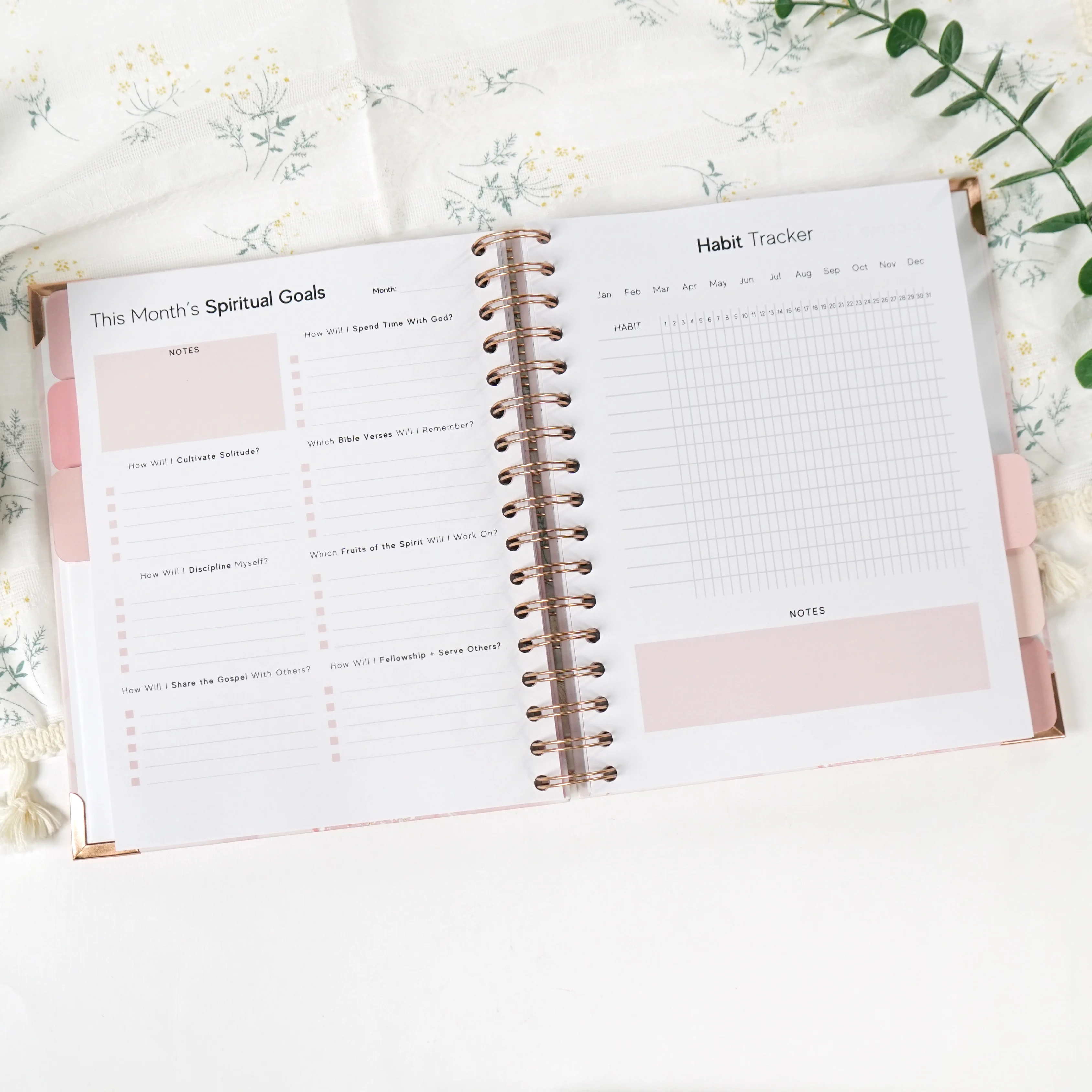 Custom Gratitude Prayer Journal Diary Bible Study Affirmation Mindfulness Inspirational Sublimation Book Planner for Women
