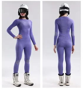 Intimate Ski Knitted Shockproof Environmentally Christmas Multi-color Sportswear Wholesale Simple Customized Work Ski Suits