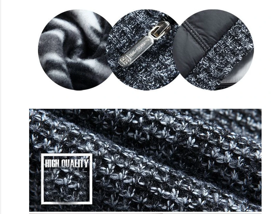 New Arrival Panel Jacket Men Patchwork Wool Cardigan Knitted Jackets Cassal Outfit Men's Fleece Sweater Coat_voghion.com