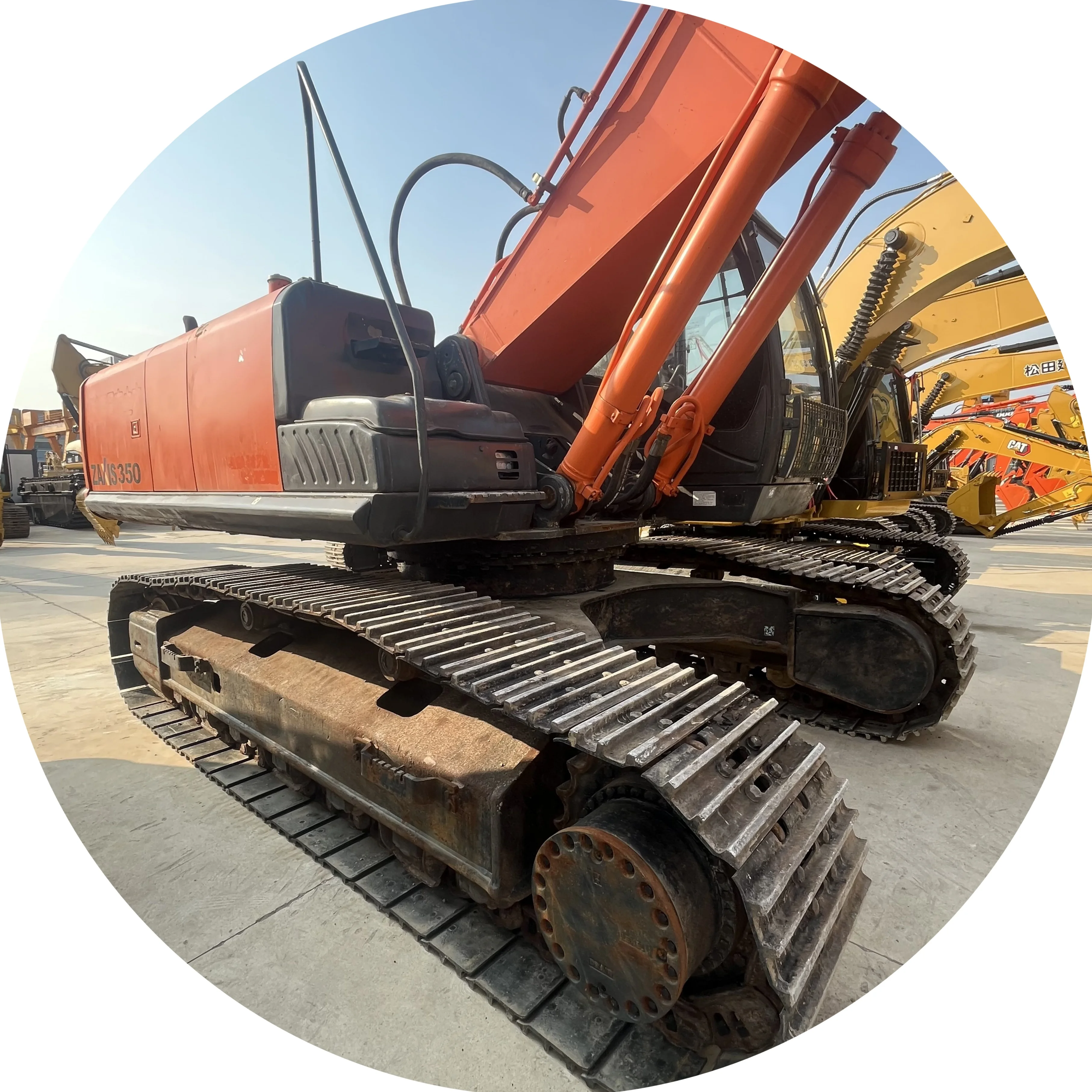 Hitachi ZX350 Crawler Excavator Japan Used Hitachi Zx350 200