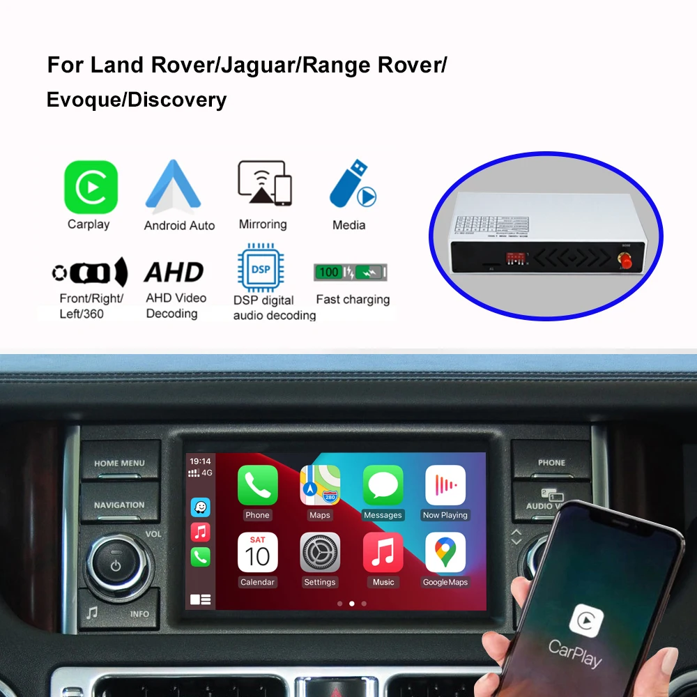 thumbnail image 2 of Wireless Apple CarPlay Interface For Land Rover Discovery & Range Rover Sport (2012-2016) 2 of 6