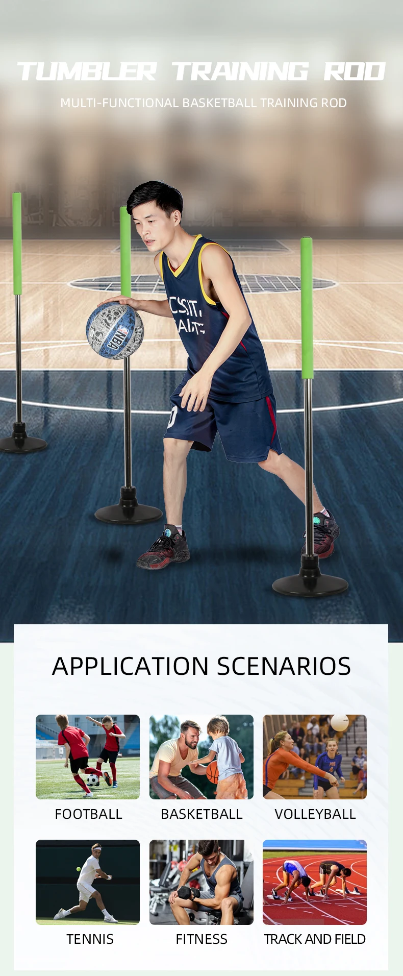 Speed Agility Training Equipment Set, Sootball Training Equipment,Agility Ladder