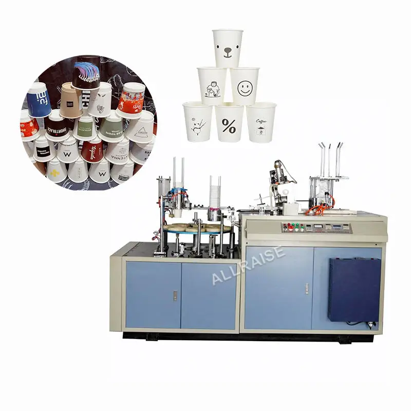 Automatic Paper Cup Making Machine High Speed Double Wall Ripple Coffee Paper Cup Cups Forming Making Machine