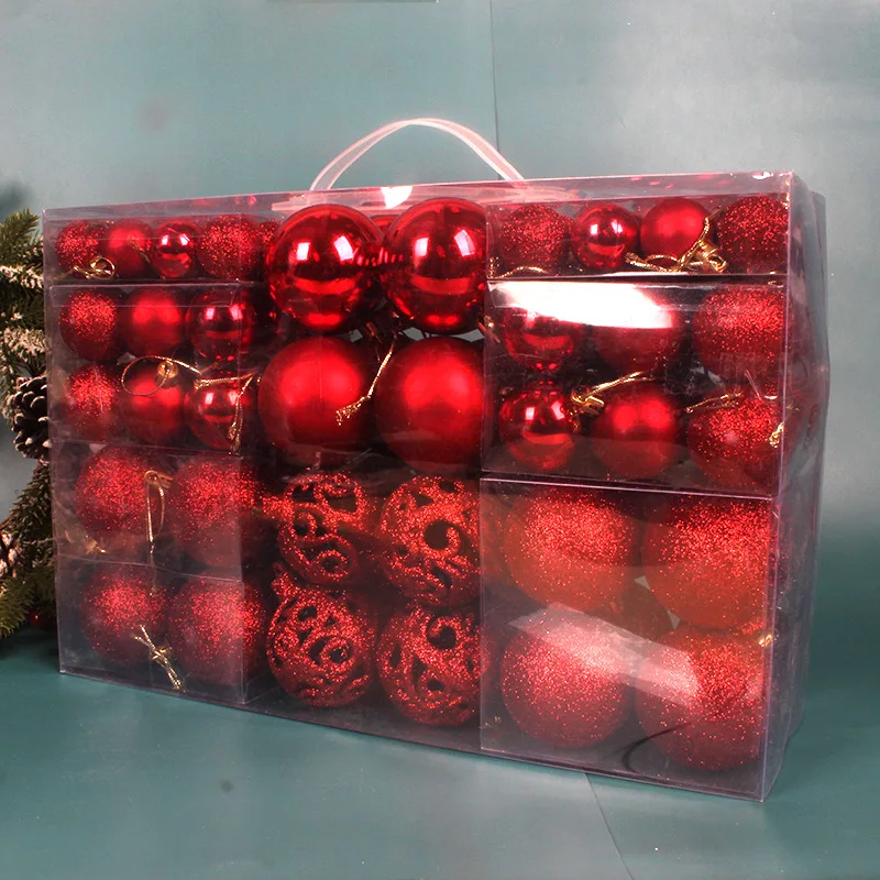Christmas Decoration Ball Dropshipping Three Size Different Colors