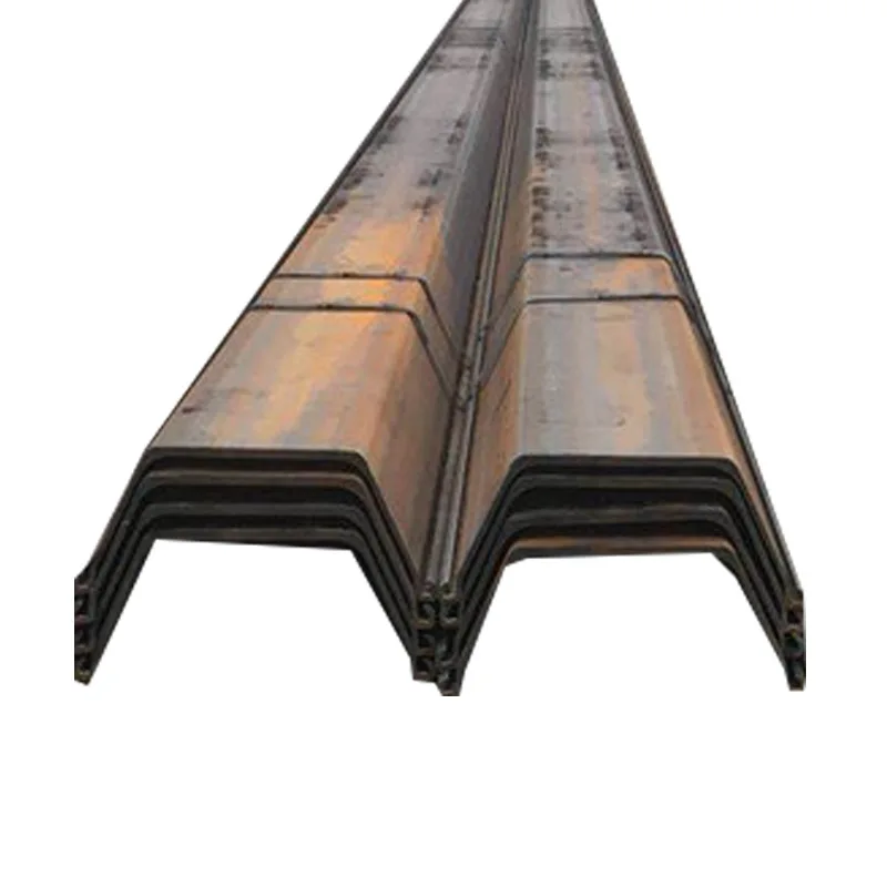 Low Price Used Sheet Pile Type 2 Chinese Manufacturer Used Steel Sheet Piling for Sale