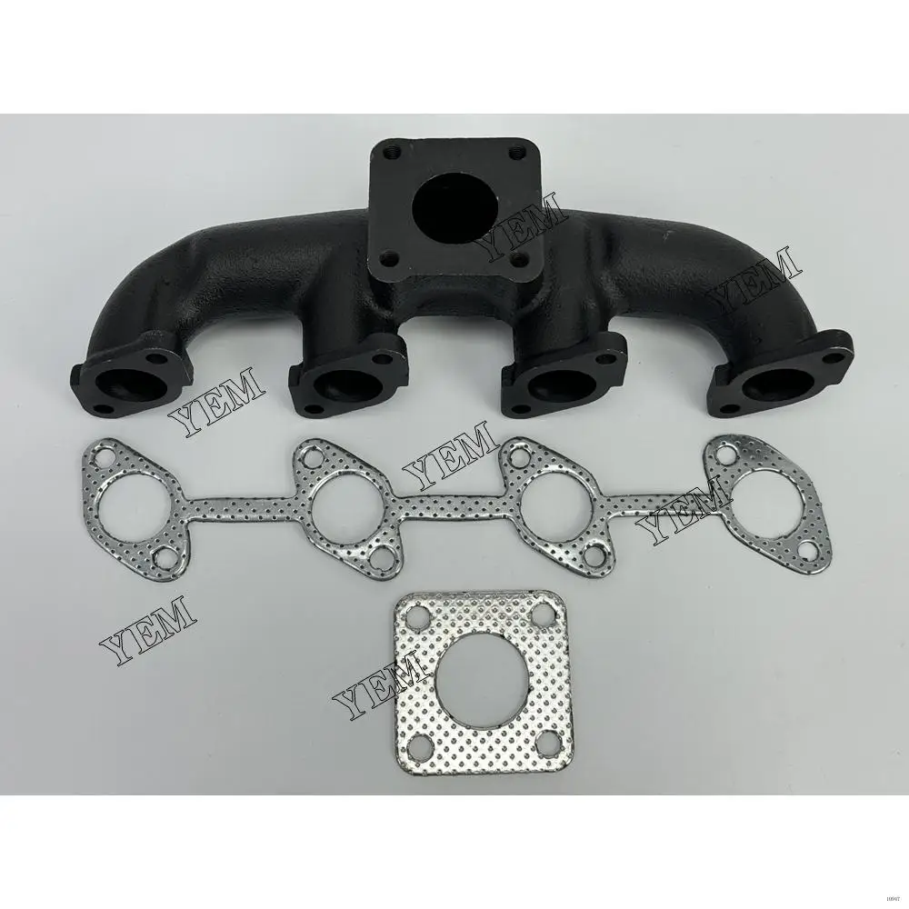 V1505 Exhaust Manifold Kit 16285-12310 16299-12360 15263-12370 for Kubota
