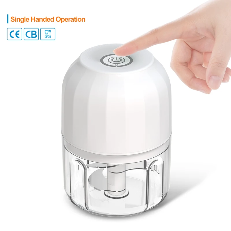 Small Battery Operated Mini Boby Food Chopper Electric Food Processor Kitchen Food Professor