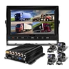 4CH SD MDVR With 4G+GPS+WIFI,7'' Screen ,4PCS Camera