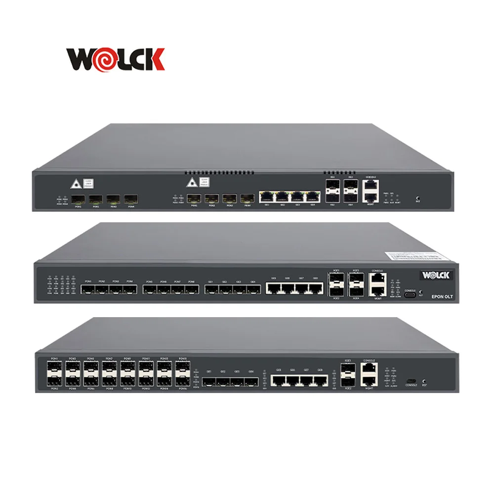 4 8 16 C-DATA GEPON 8pon OLT Cdata FTTH Fiber Optical Wolck 4/8/16 PON Ports EPON OLT