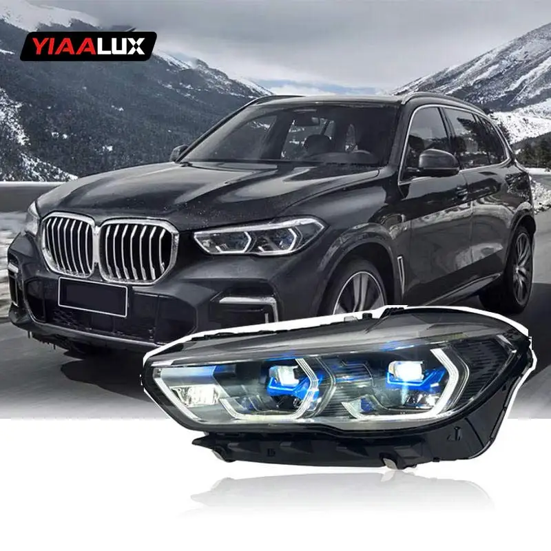 Angebotsscheinwerfer für BMW X5 G05 2019-2022, neue Upgrade-Laserscheinwerfer, vordere Lichter, dazugehöriges Bauteil