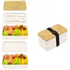 White- Lunch Box+Lunch Bag