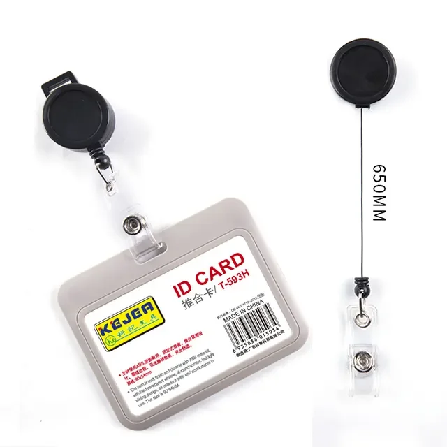 New Arrivals Retractable Badge Reel For Id Holder Custom Logo Badge